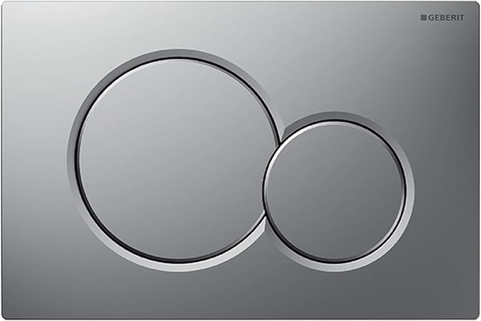 GEBERIT 115.770.46.1 SIGMA 01 Matte Chrome Push Button