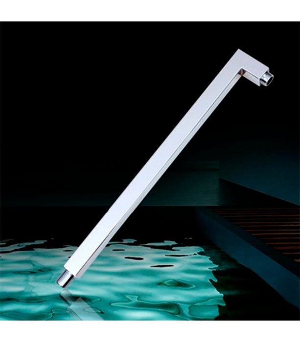 ARCOBAÑ 19TPCUCR  Tubo Ducha Pared Cuadrado 44cm