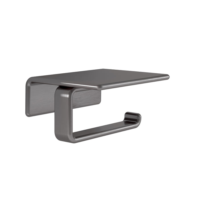 GEDY A9258100000 IL GIGLIO Portarrollo con tapa gun metal