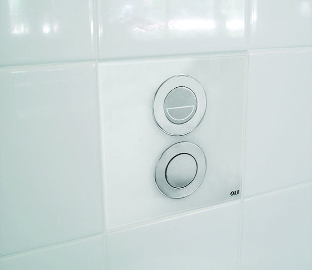 OLI 022238 SM15 Pulsador Cristal Blanco