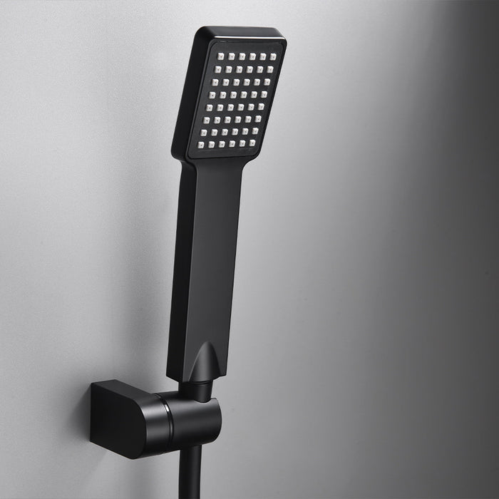 IMEX BDAR025-4NG ART Bathroom / Shower Single-lever Matte Black Kit