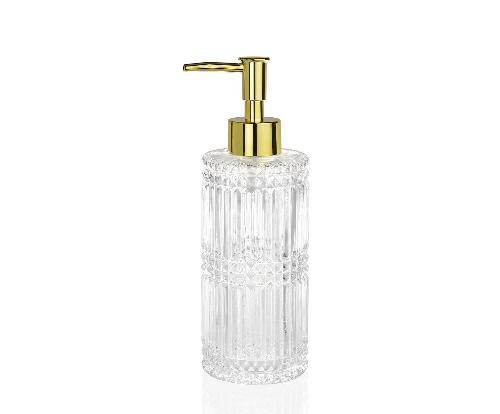 ANDREA HOUSE BA69124 Dispensador Vidrio/Dorado Diamond