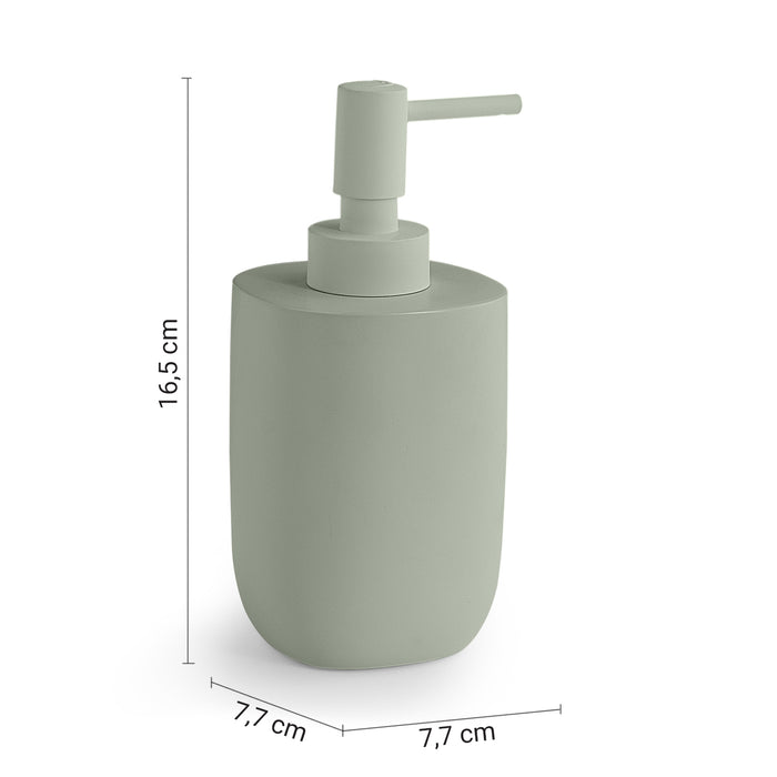 GEDY YL800700000 YLENIA Dosificador de jabón verde mate