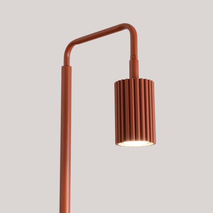 SOLLUX SL.2023 Lámpara de pie KARBON 1 ocre rojo