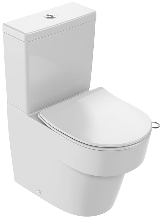 JACOB DELAFON CUJT104-00 ODÉON RIVE GAUCHE Inodoro Completo Sin Brida Carenado A Pared