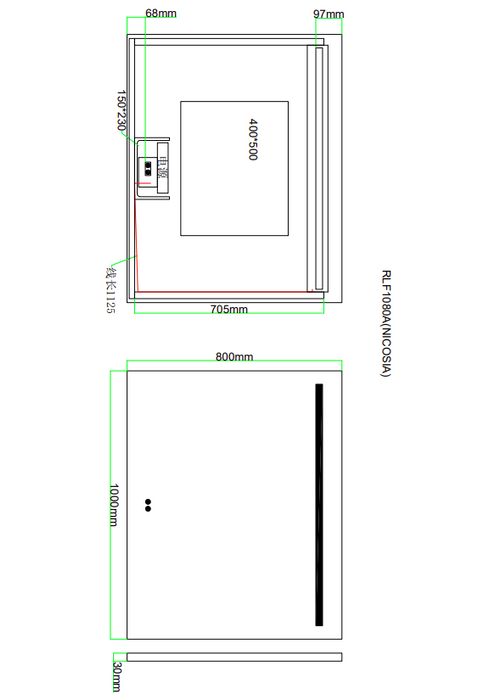 AQUORE NICOSIA Espejo Led