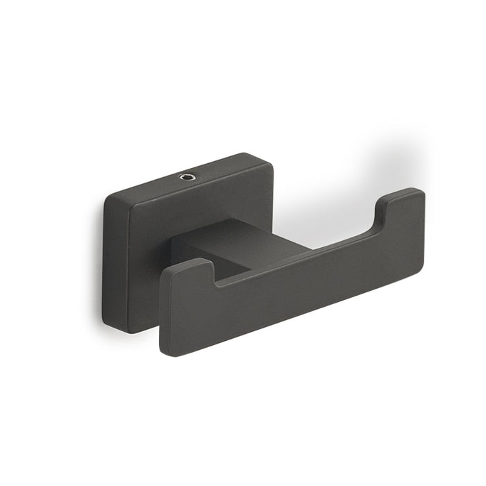 GEDY 44261400200 ATENA Double Hook Matte Black