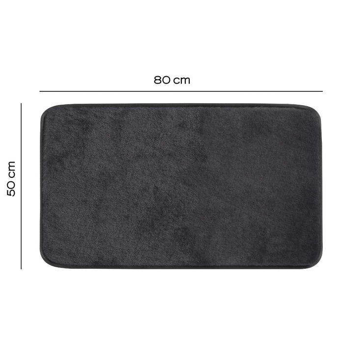GEDY 96FY5080149 FUZZY Rug Black