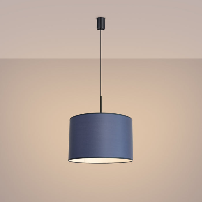 SOLLUX SL.1851 Lámpara colgante NEVIA azul marino azul marino/negro