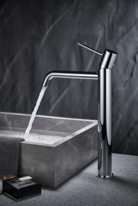 IMEX BDM039-3 MONZA Grifo Monomando Lavabo Alto Cromo