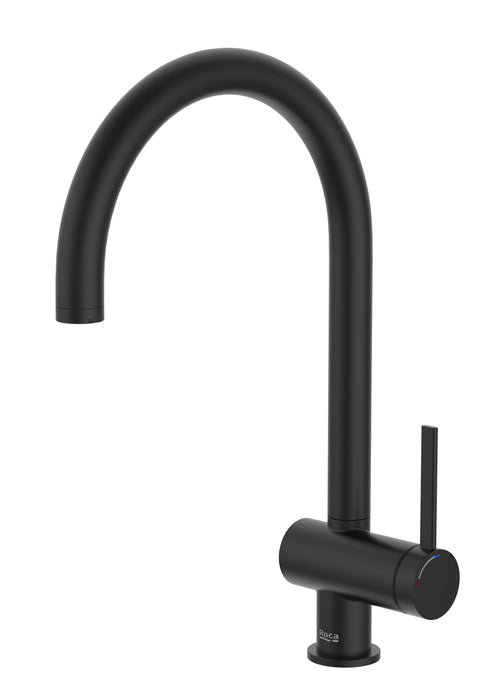 ROCA A5A841FNB0 ONA Grifo Monomando Cocina Negro Mate
