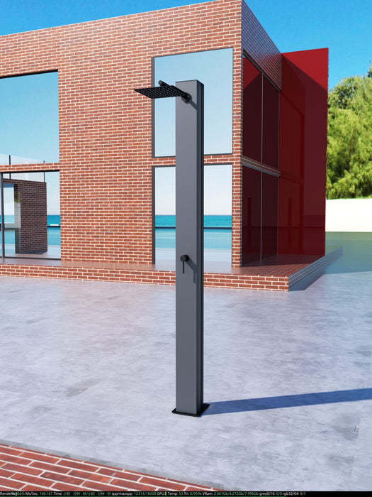 POOLIMEX GPP015/AGCB PHOENIX Grifería De Piscina Acero S.316 Gris Cobalto