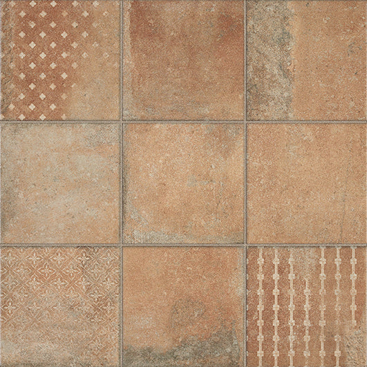 LA PLATERA KUBE QUINTA COTTO-D 45x45 Porcelánico Esmaltado