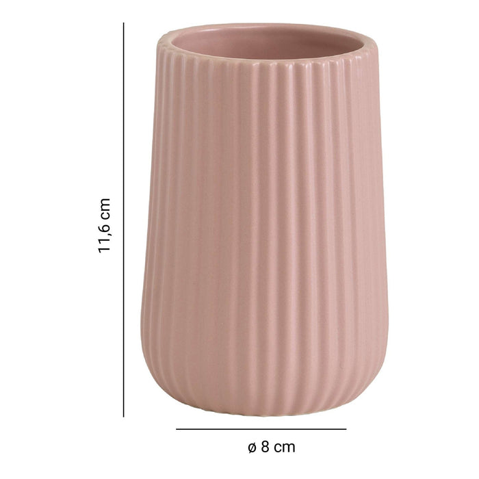 GEDY MK981000000 MARIKA Pink Toothbrush Holder