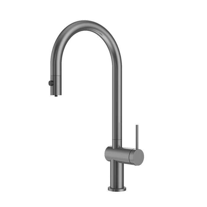 IMEX GOS006/BGM LAZIO Grifo Cocina Extraible Con Osmosis Black Gun Metal