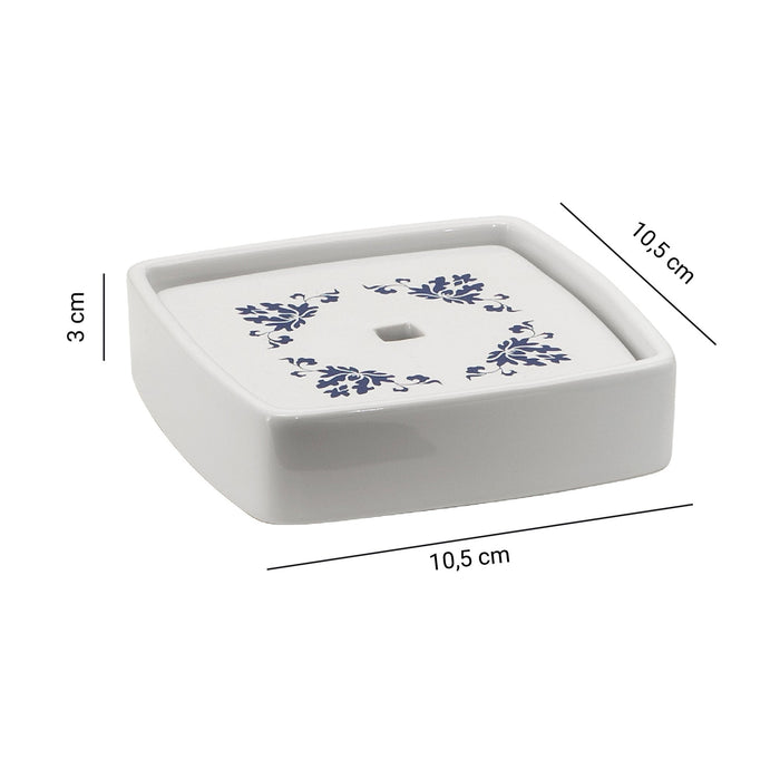 GEDY CX118900000 CIXI Jabonera Blanco Azul