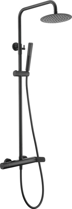 IMEX BDR031/NG DENMARK Single-Handle Faucet Telescopic Shower Set Matte Black