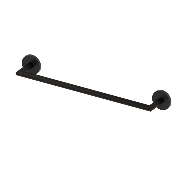 BELTRAN 20310 RIMINI Barra Toallero Grande Negro Adhesivo