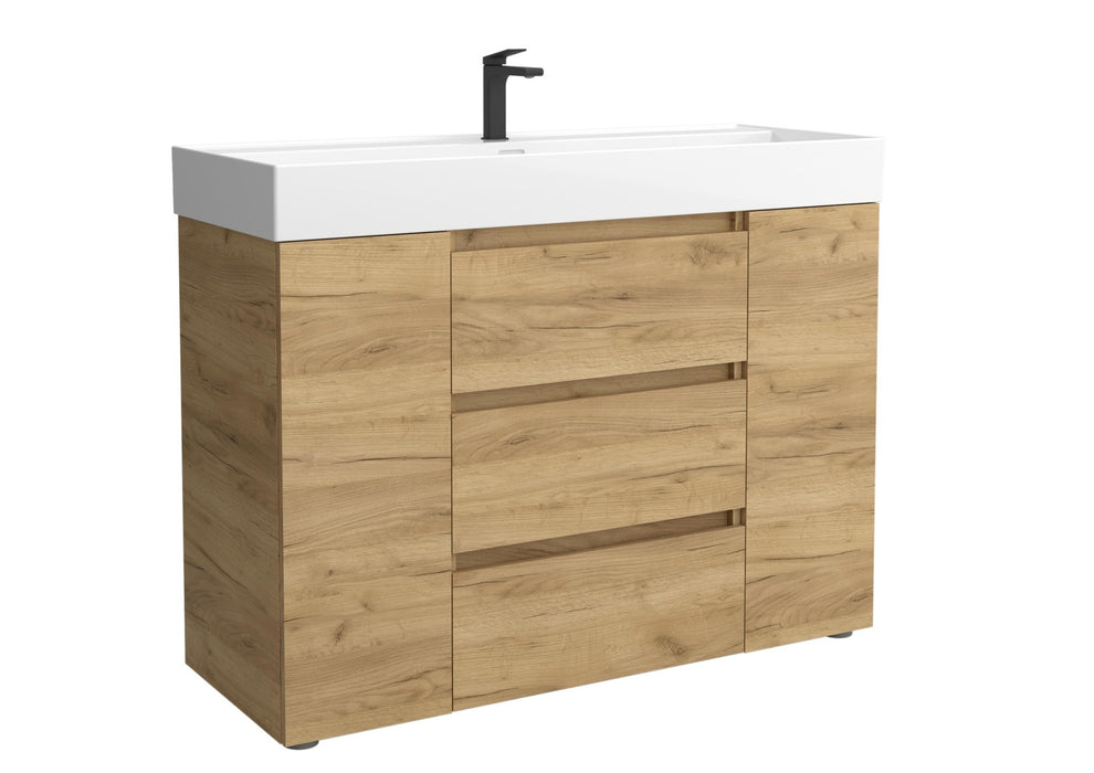 SALGAR BEQUIA PLUS Furniture 3C Sink Veneto 120 cm Oak