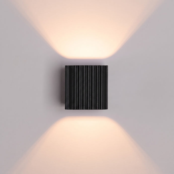 SOLLUX SL.3042 Lámpara De Pared Riff Negra G9