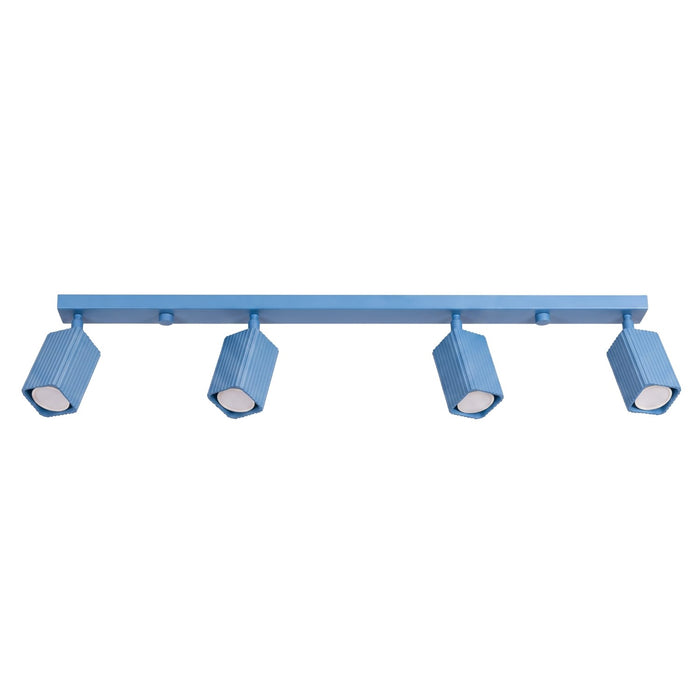 SOLLUX SL.3293 Lámpara De Techo Rayo 4L Azul Celeste