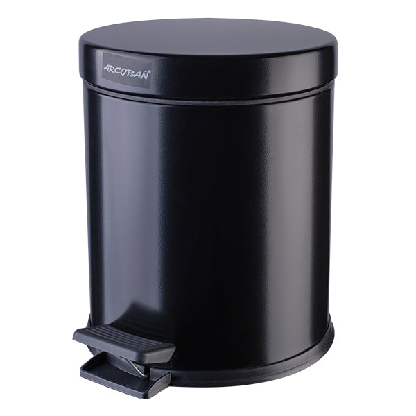 ARCOBAÑ 28PAP5N  Papelera Pedal Negra 5l