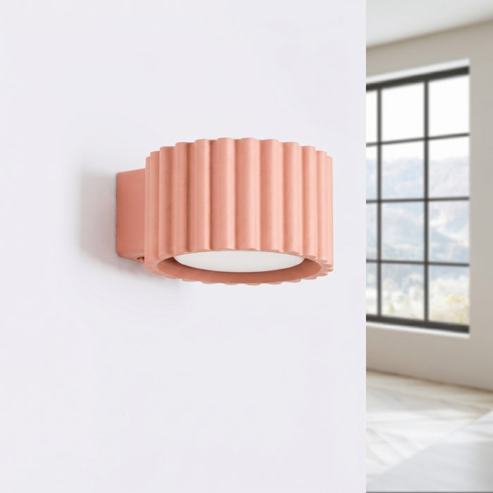 SOLLUX SL.2621 Aplique de pared AURA melocotón Gx53