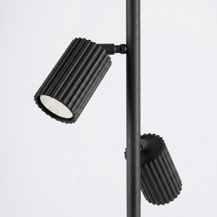 SOLLUX SL.2016 Lámpara de pie KARBON 3 negro