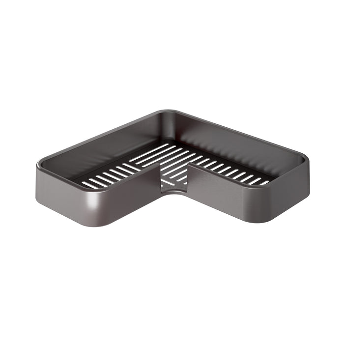 GEDY A9838100000 IL GIGLIO Porta objetos angular gun metal