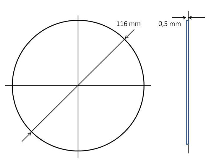 MEDICLINICS PS0008CS Señal Autoadhesiva de Silencio