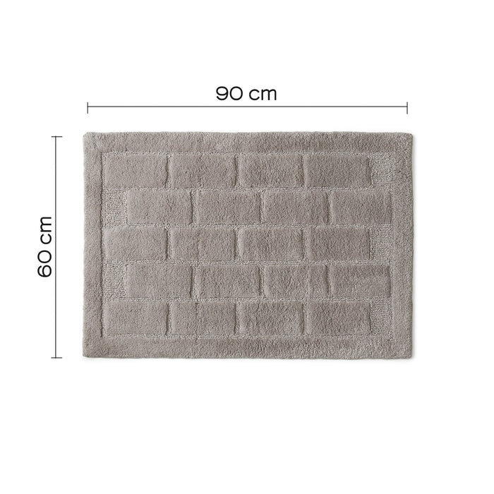 GEDY 96TI6090039 TILE Alfombra 60X90 cm Beige