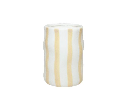 ANDREA HOUSE BA75053 Portacepillos Cerámica Bari Ø8X11Cm