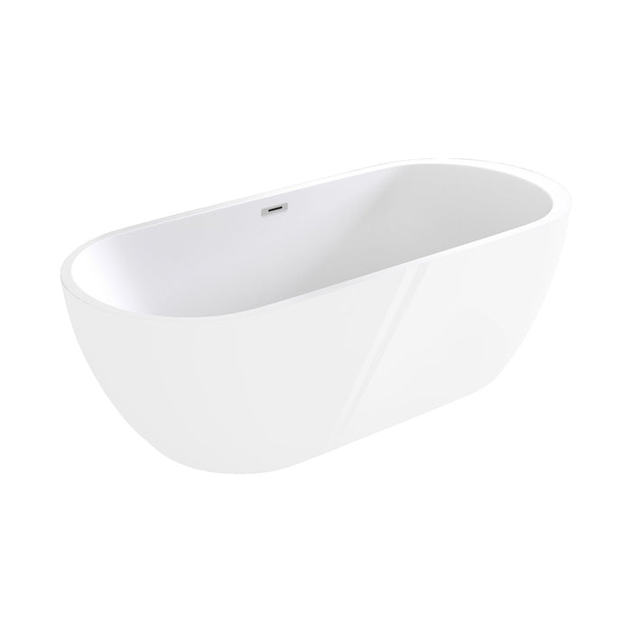 FOSSIL NATURA 06400 VOLTA Freestanding Bathtub Glossy White