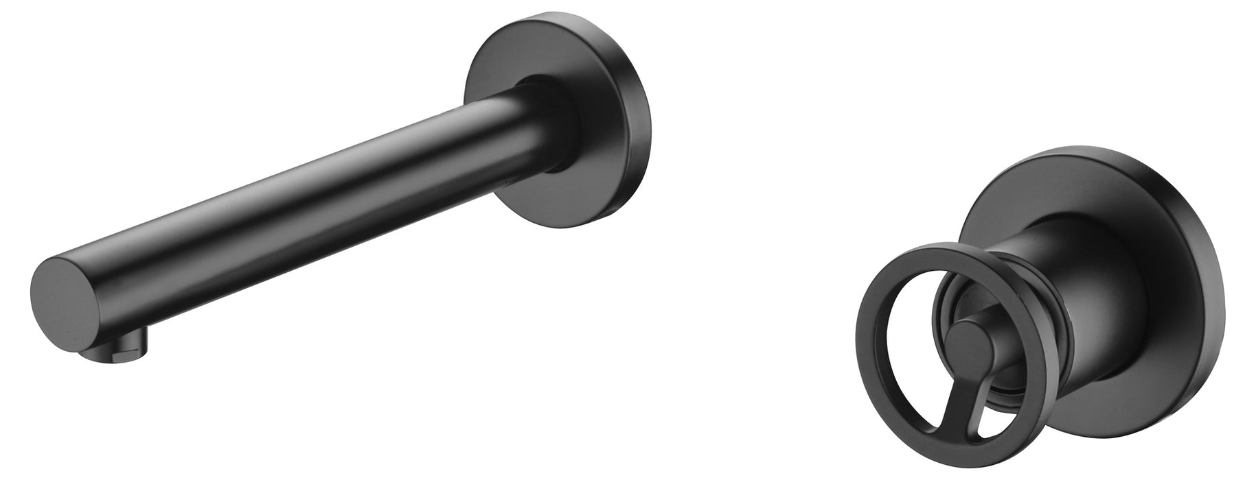 IMEX GLC033/NG OLIMPO Matte Black Built-in Sink Faucet