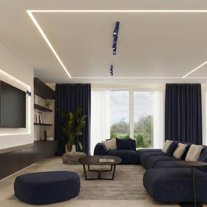 SOLLUX SL.2166 Plafón RING 2 ultramarino