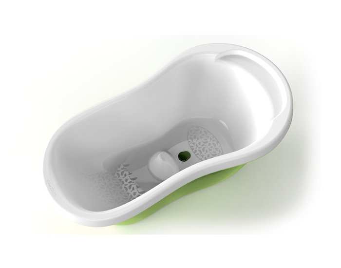 GEDY DD036000900 DA-DAM Bañerita Infantil Blanco/Verde