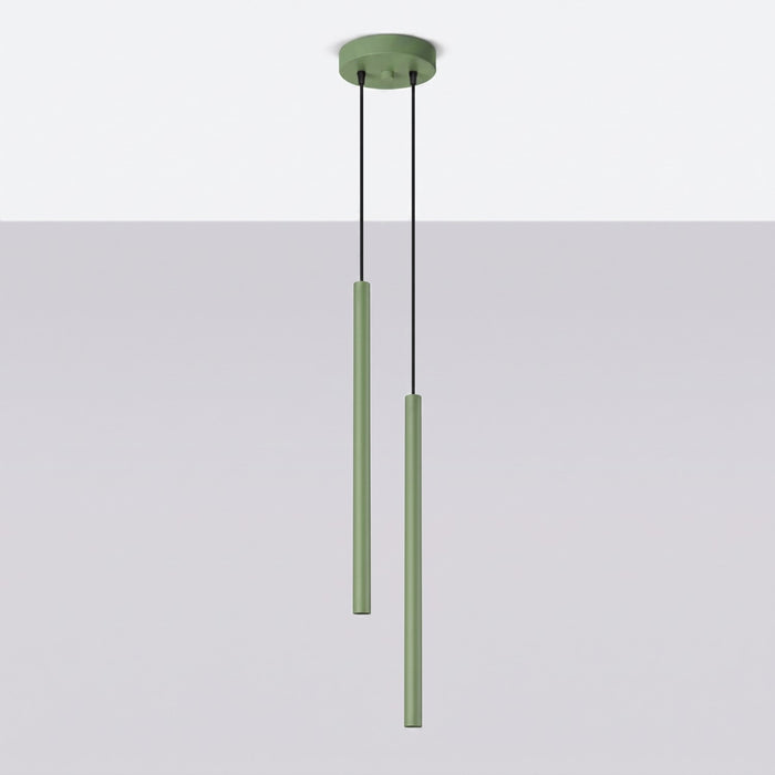SOLLUX SL.2134 Lámpara colgante PASTELO 2 salvia