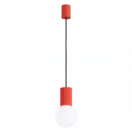 SOLLUX SL.2396 Lámpara Colgante Halo 1 Roja