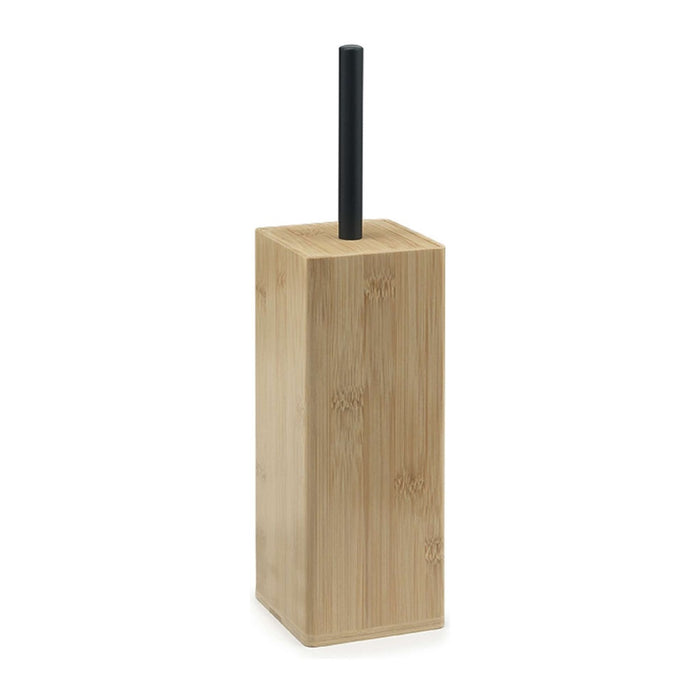 GEDY BN344100300 Tall Toilet Brush Holder Natural-Matte Black