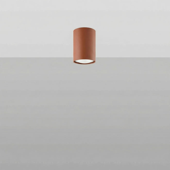 SOLLUX SL.2068 Plafón LAGOS 10 ocre rojo