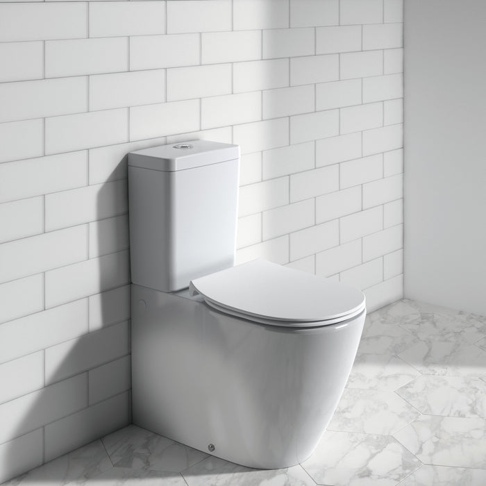 IDEAL STANDARD E234601 CONNECT Rimless Toilet Complete Aquablade White