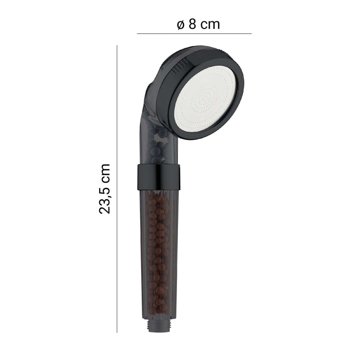 GEDY GYHS1040530 TOP 05 PURE Teleducha Negro