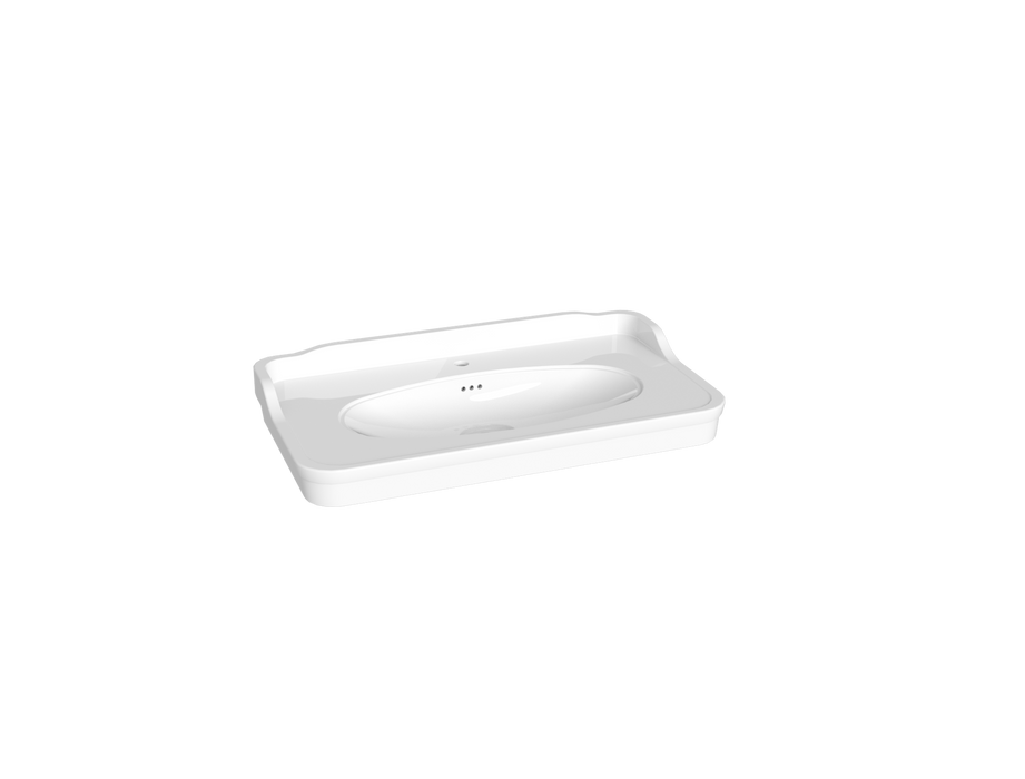 VALADARES APOLO White Sink with Metal Support