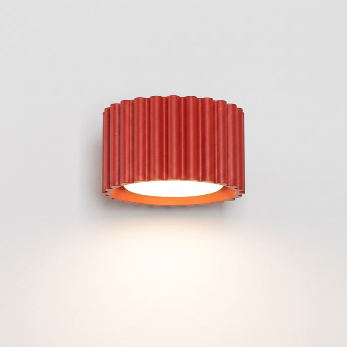 SOLLUX SL.2625 Aplique de pared AURA rojo Gx53