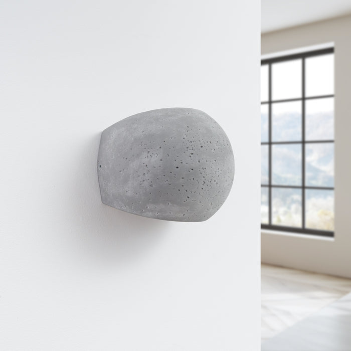 SOLLUX SL.1362 Aplique GLOBE hormigón gris