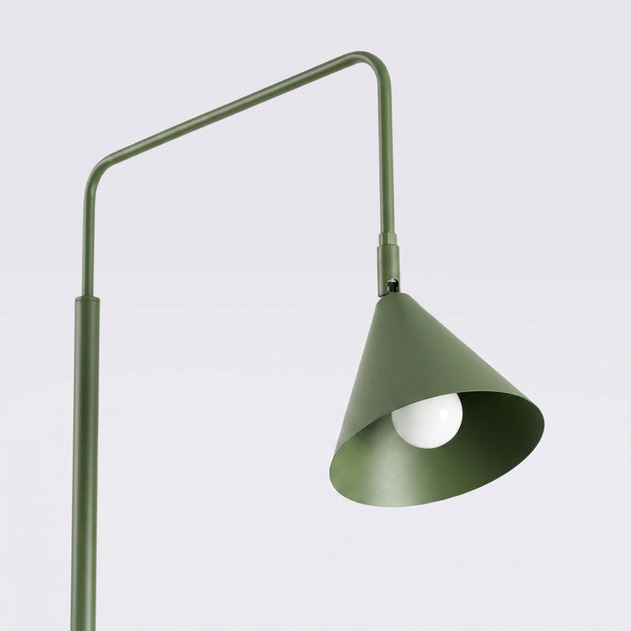 SOLLUX SL.2585 Lámpara de pie NOX verde oliva