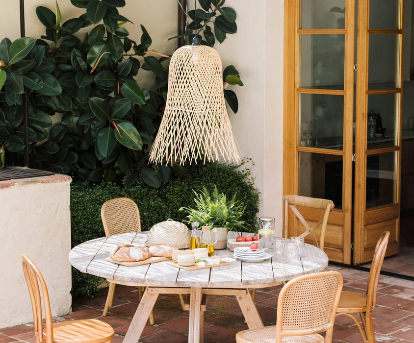 ANDREA HOUSE IL70049 Lámpara Techo Bambú 56x56x70 CM