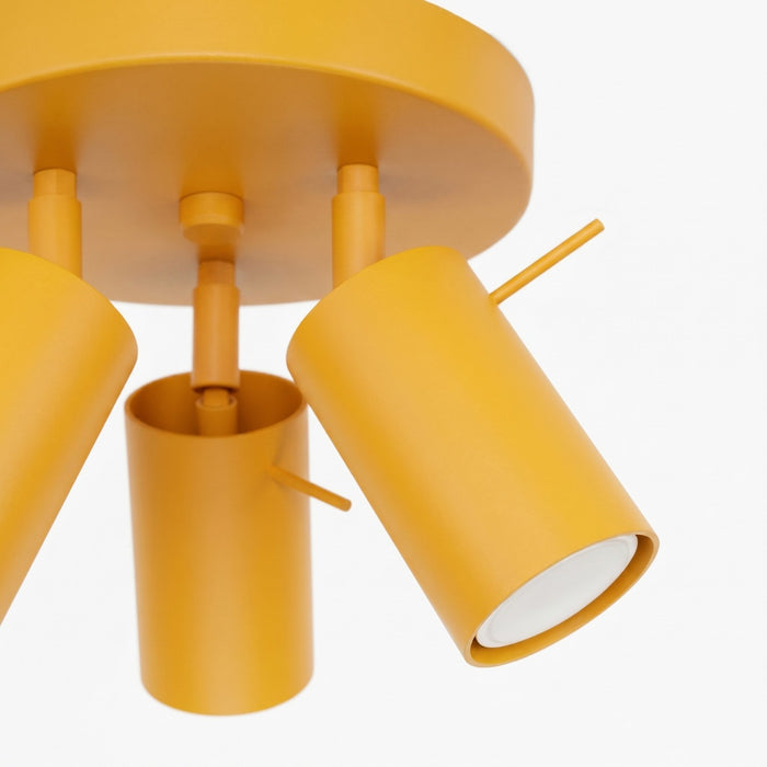 SOLLUX SL.2186 Plafón RING 3P amarillo