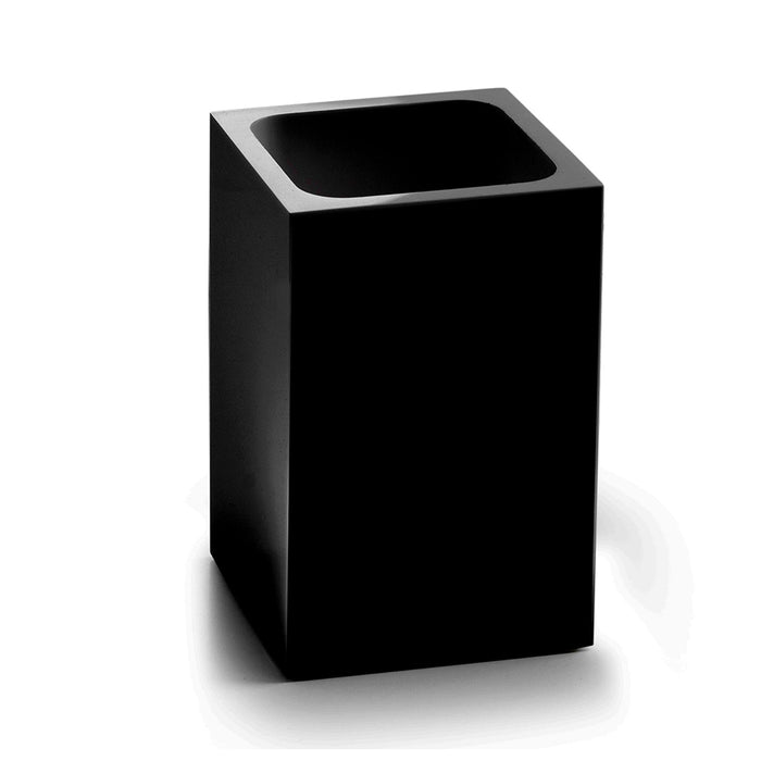 GEDY SF981400300 SOFIA Portacepillos Negro Mate