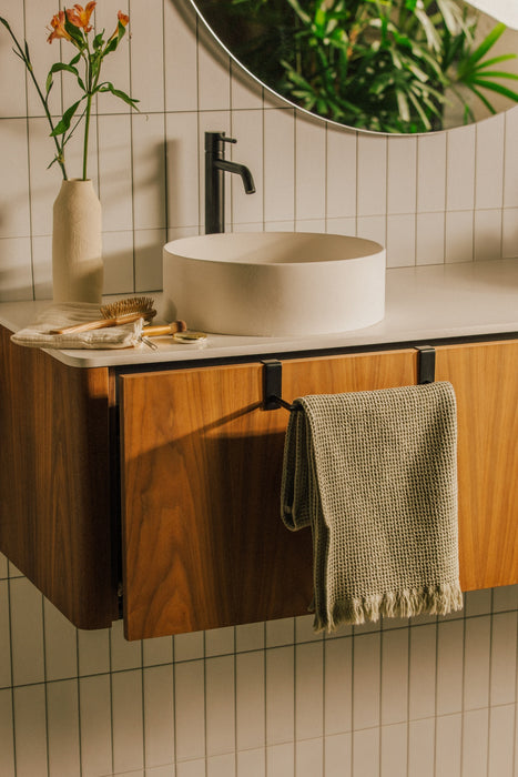 COSMIC 2763666 STICK Toallero Colgante 28 Negro